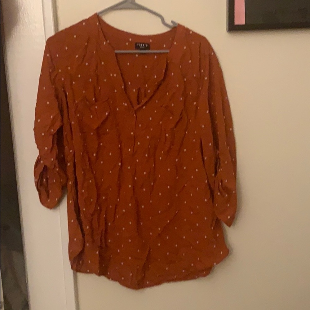 Torrid Burnt Orange Top